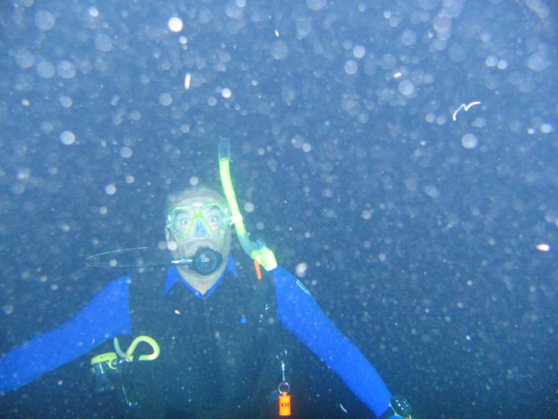 Me, first night dive