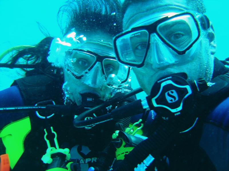 Bryan & Adriana Theis, Honeymoon Diving in Hawaii_2