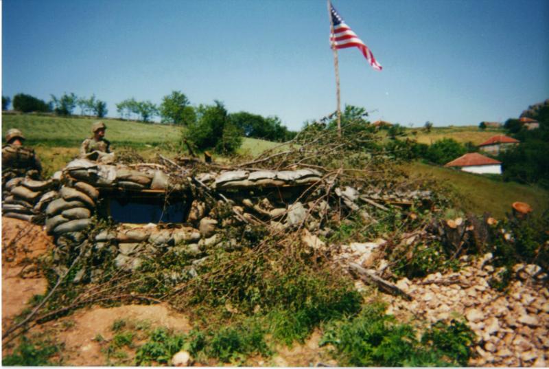 Kosovo My Bunker On The Boarder