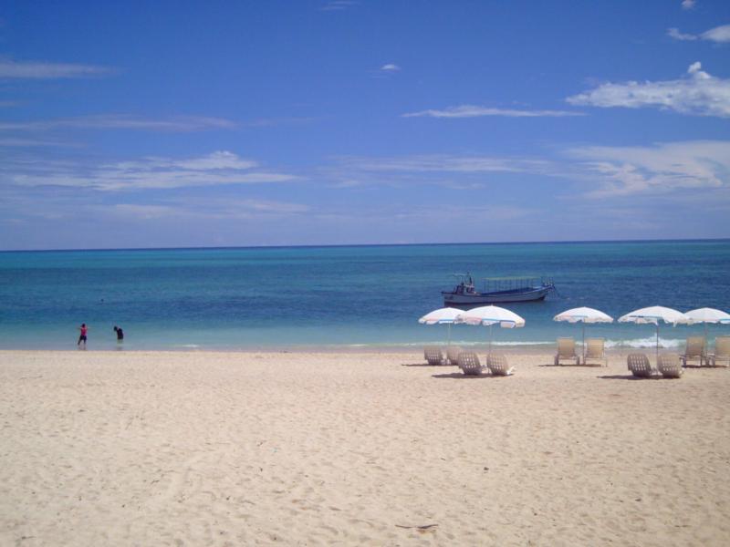 Yorons star sand beach (sand is real star shape)