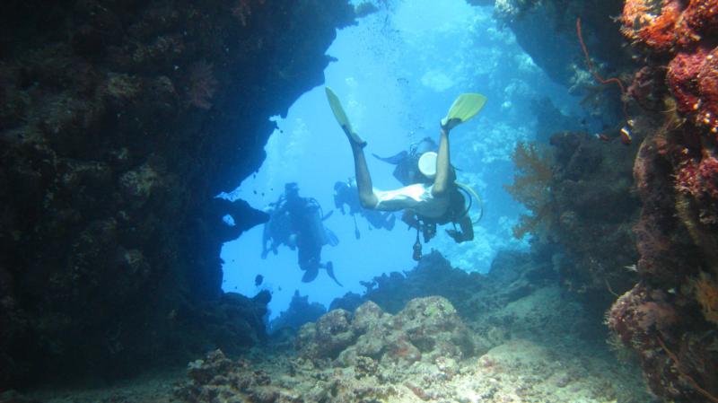 Me inside the Samadai cave (Marsa alam , Egypt)