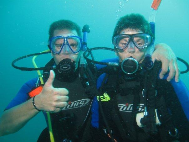 Diving with my Aunt