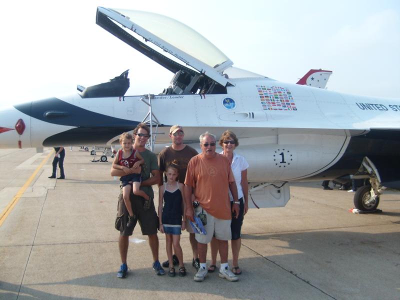 hanging with the thunderbirds