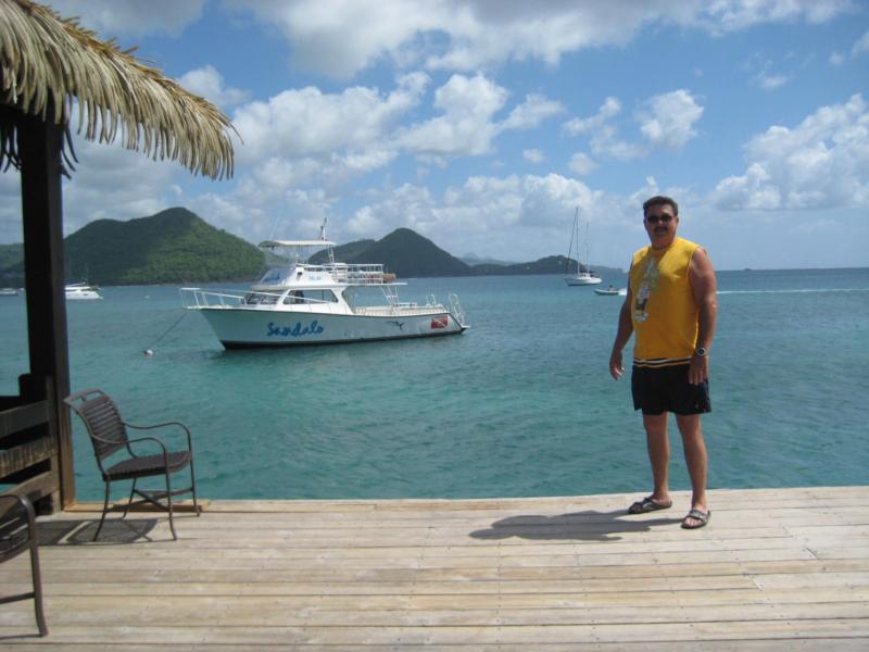 Me in St. Lucia