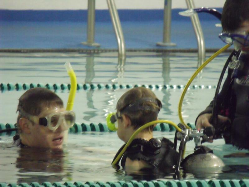 took my grand-son on a buddy dive