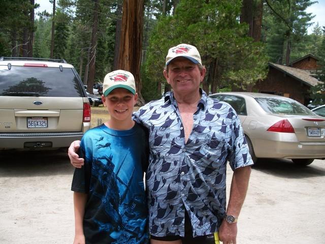 Me & Duane at Meeks Bay Lake Tahoe 2008