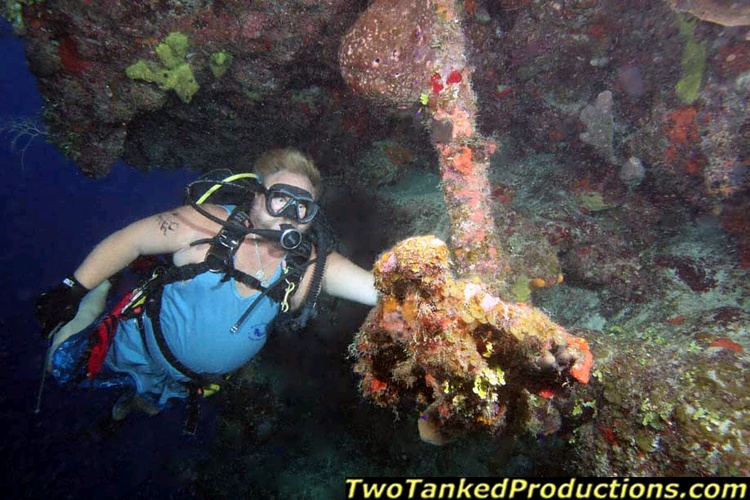 Tony Wily at the Spanish Anchor W Caicos Key