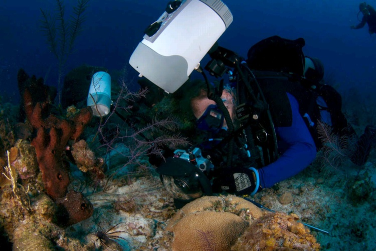 Me with Red Lion Fish W Caicos T & C