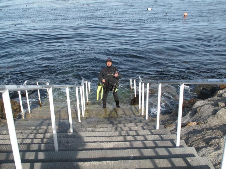 Andy at Catalina Casino Point Entry