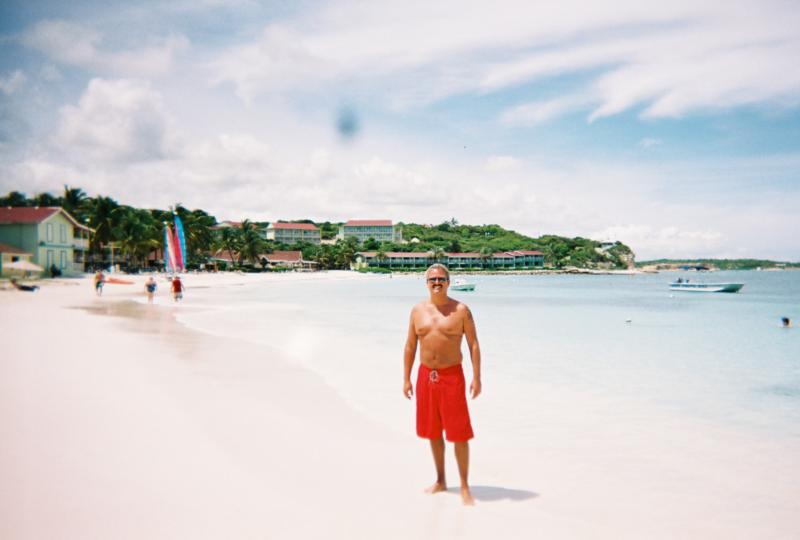 White sandy beaches