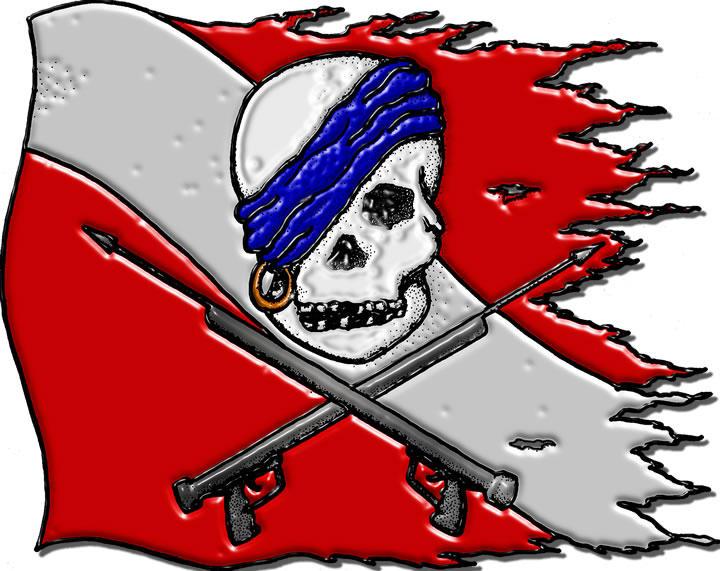Wild Pirates Scuba Logo