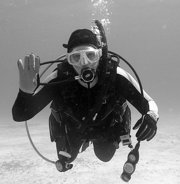 Smile...diving in Cozumel