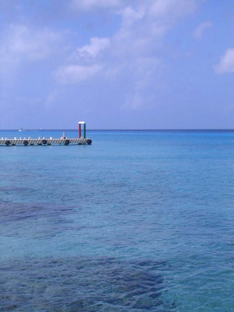 Boat Dock in Cozumel