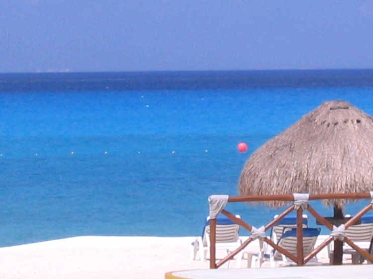 Cozumel in front of the Fiesta Americana Dive Resort