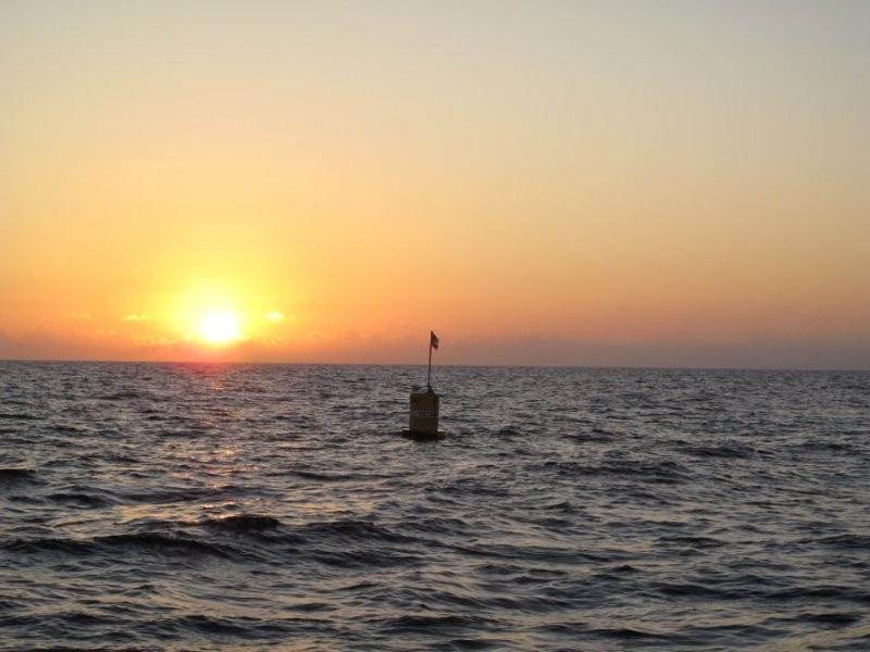 Sunset in Gulf of Mexico