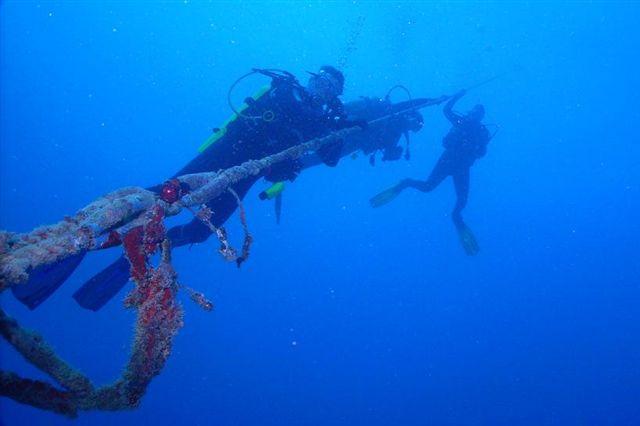 Diving the Duane in Key Largo