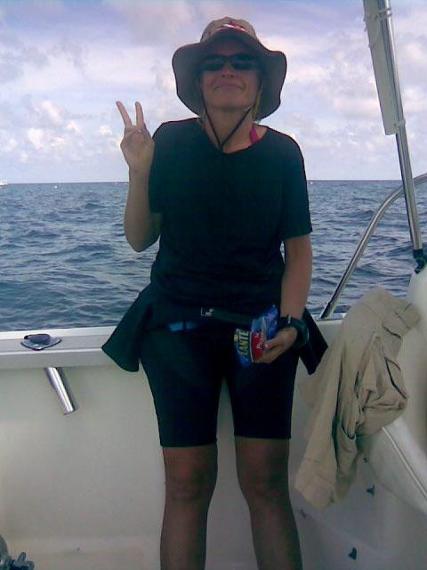 Deb in Key largo