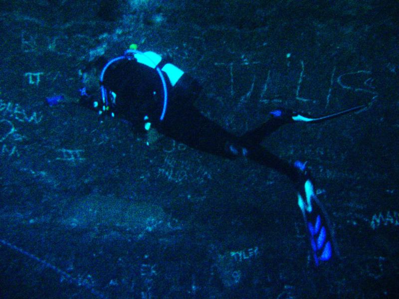 Blue Grotto 50ft at the wall