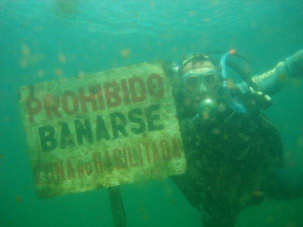 Warning Sign (Cantera El Terrible, Uruguay)