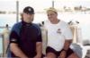 Movie star Rutger Haurer and I diving in the Turks and Cacios Islands