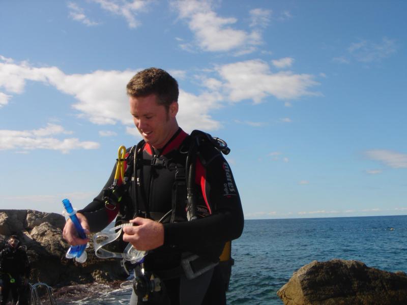 Diving in Dubrovnik