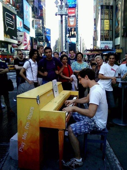 Piano Jam in Times Square