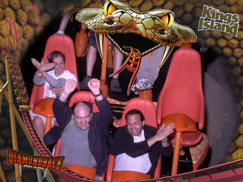 me being silly on Diamondback