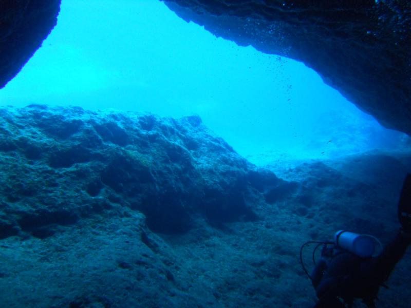 Under Barricude Rock. Guam.