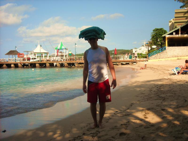 Cabanna Boy(me) in Ocho Rios, Jamaica