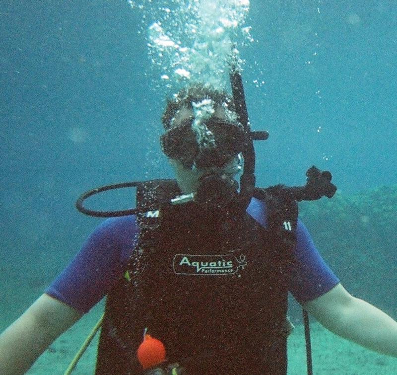 My First Dive in Cozumel 2009