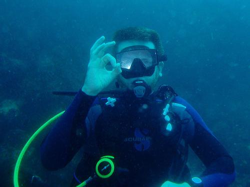 1st dive OK