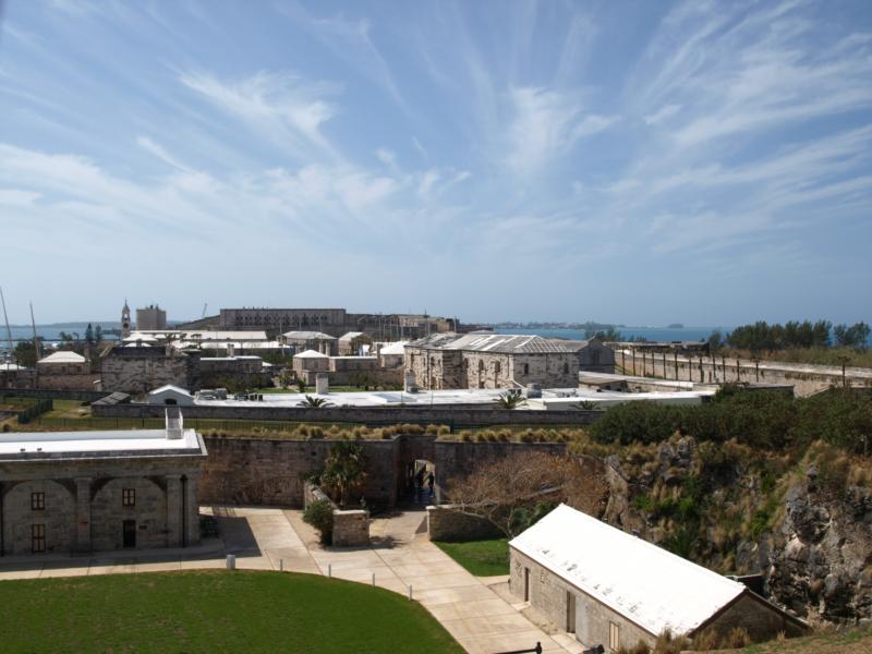 Royal Navy Dockyard from the Commissioner’s House - Bermuda 2010