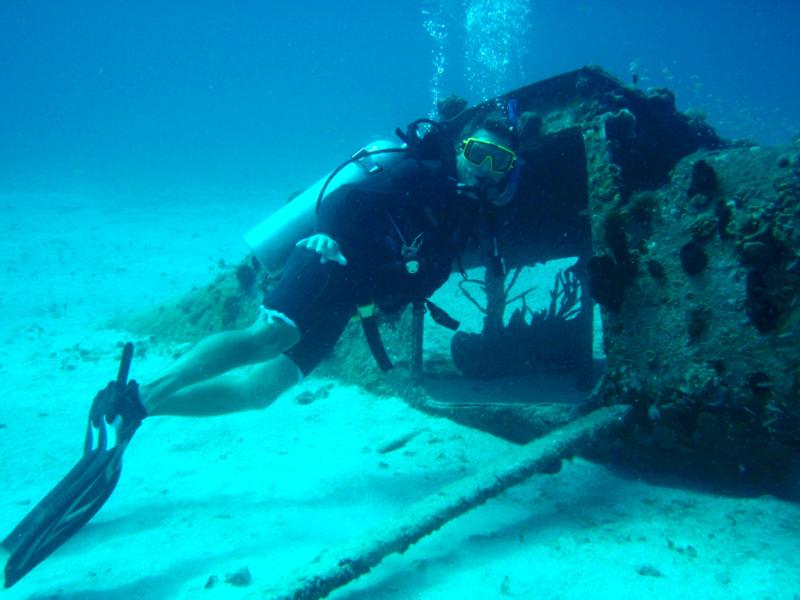 shallow plane Negril Jamaica