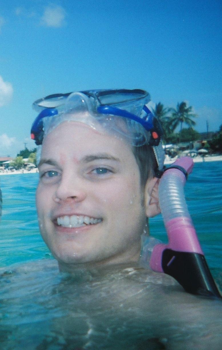 Me in St. Marten Snorkeling