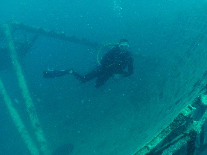 Diving the USS Vandenberg, May 2011