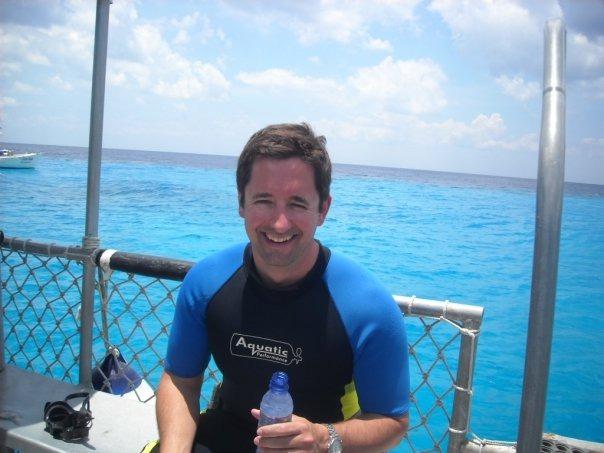 First dive in Cozumel