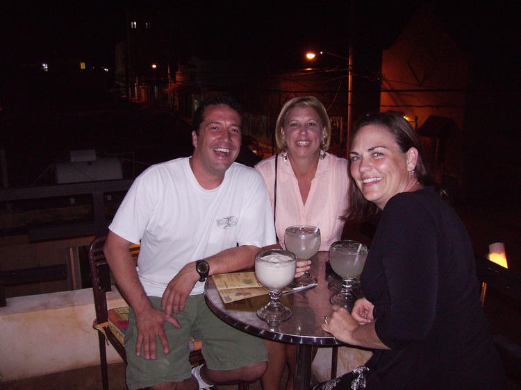 My cousin Able, his wife Tracy and myself in Cozumel 10-07