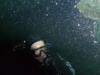 SItting on the bottom of blue Grotto