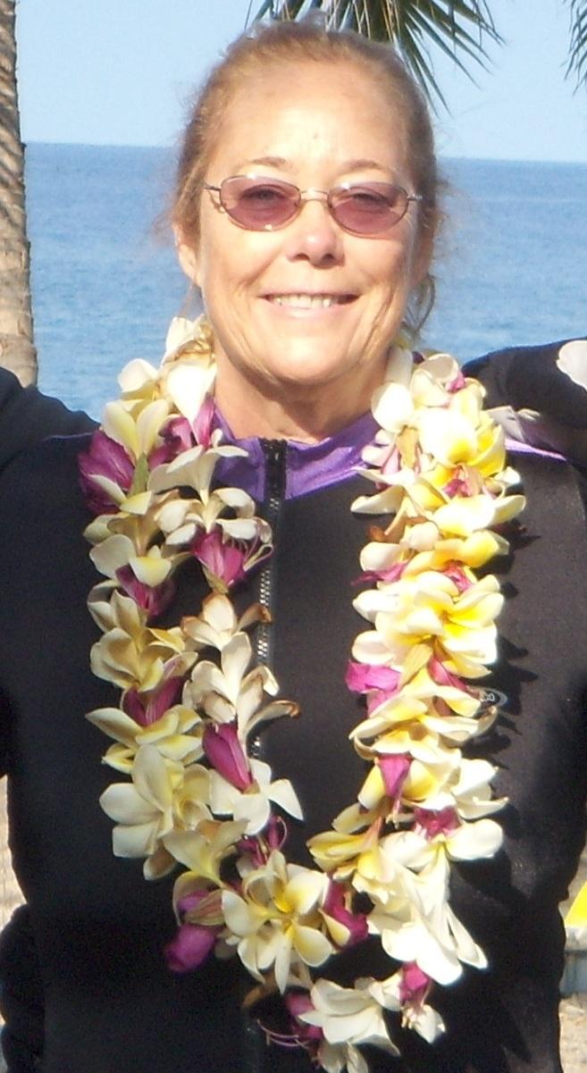 Jean at Honaunau, Hawaii