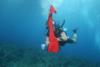 Bouy fighting underwater:-)