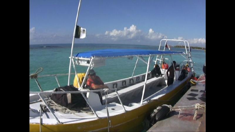 Dressel Cancun dive boat