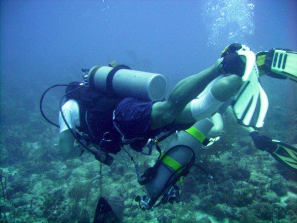 Barbados (Marcos looking for antique bottles)