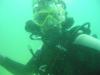 Mass. Dive off Fort Pickens