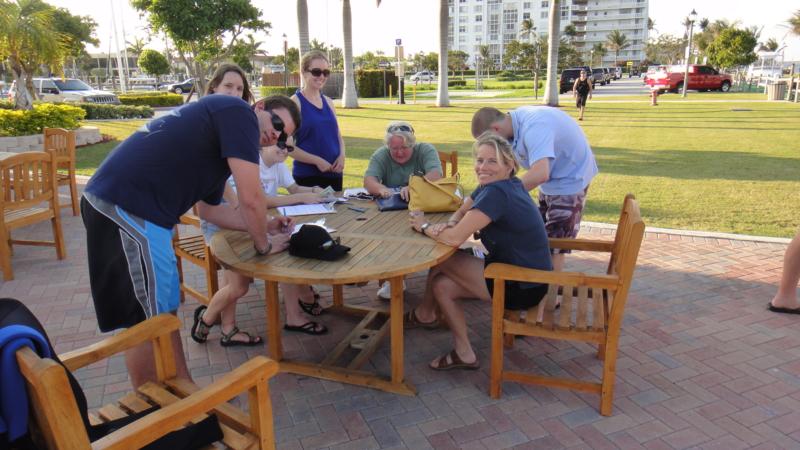 Getting ready for a Scientific training dive - West Palm Beach