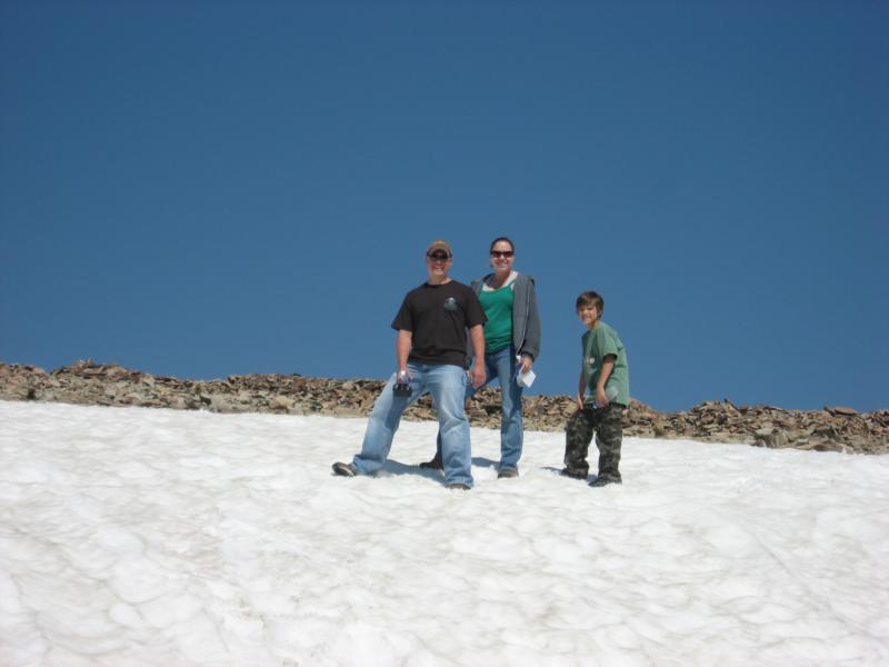 Steve, Sean, and Cristy in Montana