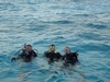 Wife, daughter and I diving in the Keys