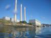 The Morro Bay towers, viewed from the bay after a great dive