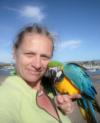 The bird and I boated out to the sand bar in Morro Bay