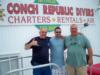 me, nephew Josh, brother Mike in Key Largo