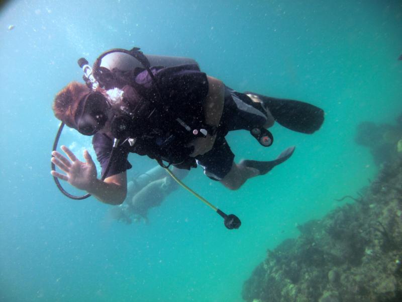 Diving in Jamaica